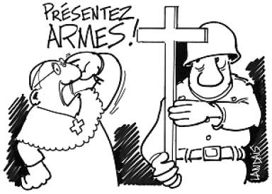 Dessin landais cl57 presentez armes